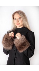 Raccoon Fur Cuffs
